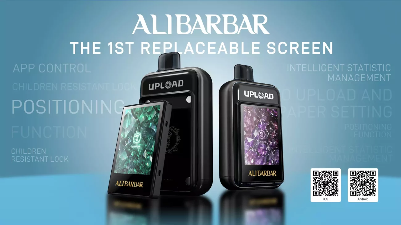 ALIBARBAR UPLOAD 25000 PUFFS Rechargeable Disposable Vapes