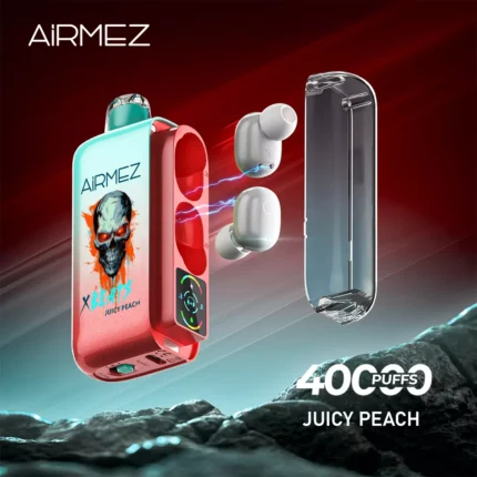 AIRMEZ XBEATS 40000 - Juicy Peach