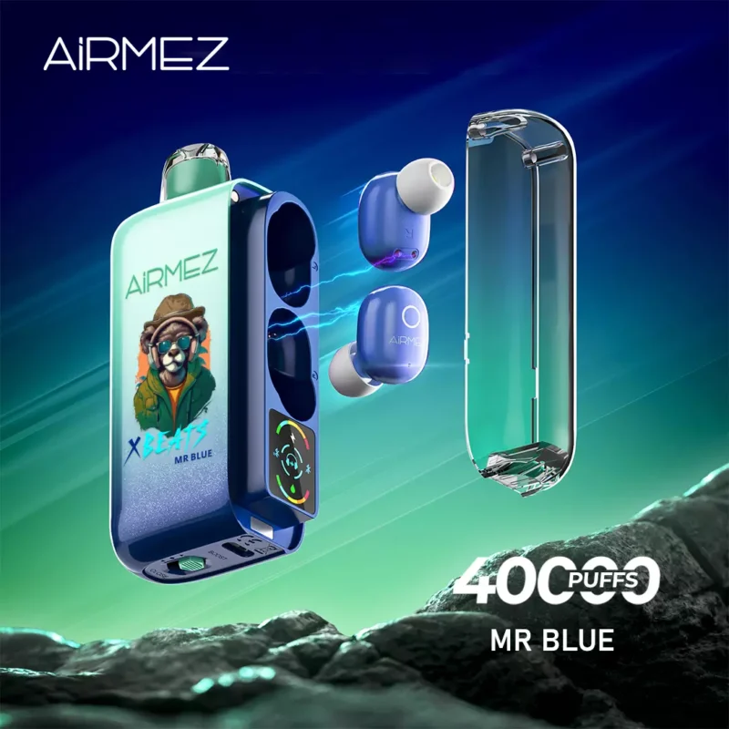 Airmez Xbeats 40000 Puffs Rechargeable Disposable Vapes – A Revolution in Vaping and Audio