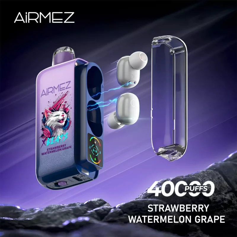 Airmez Xbeats 40000 Puffs Rechargeable Disposable Vapes – A Revolution in Vaping and Audio