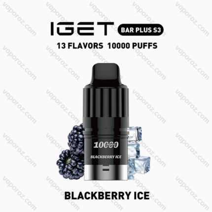 IGET BAR PLUS S3 POD - Blackberry Ice