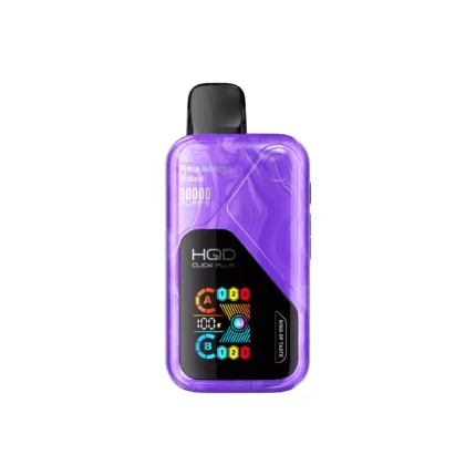 HQD CLICK PLUS 30000 - Blue Raspberry Grape