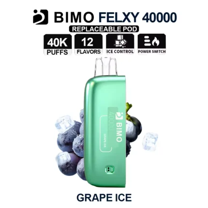 BIMO FELXY 40000 Pod - Grape Ice