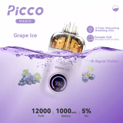 PICCO MAGIC 12000 - Grape Ice