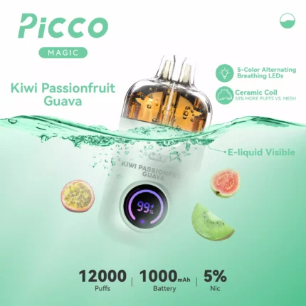 PICCO MAGIC 12000 - Kiwi Passionfruit Guava